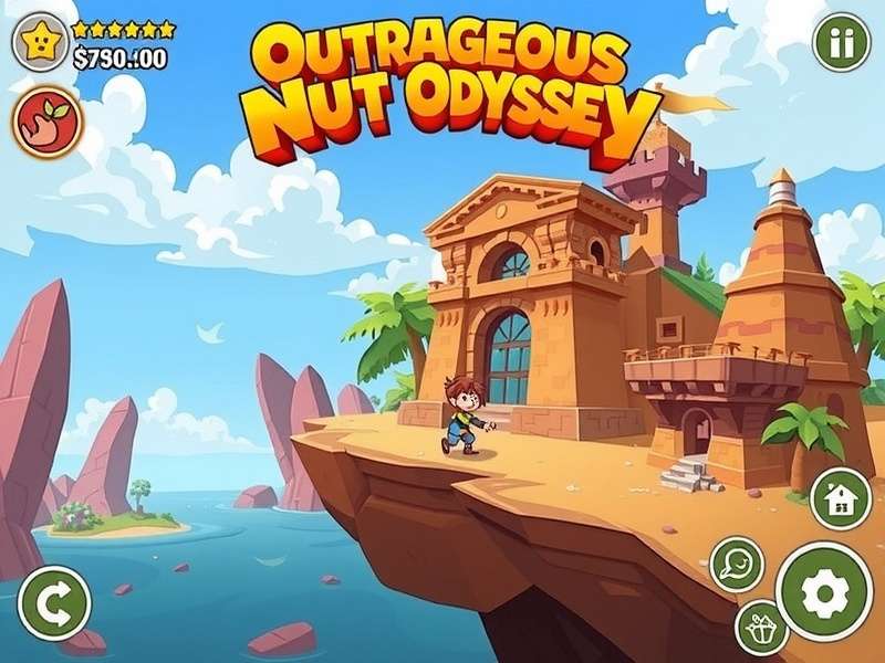 Outrageous Nut Odyssey Gameplay Screenshot
